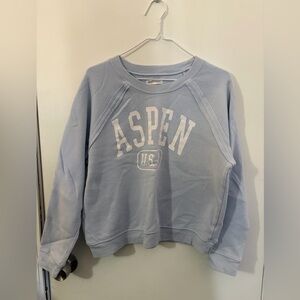 Girls Grayson Threads Large Aspen Blue Sweatshirt